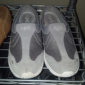 Grey and white size 9